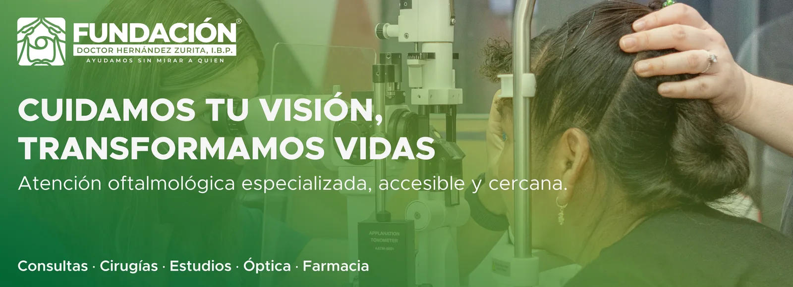 Cuidamos tu visión, transformamos vidas. Atención oftalmológica especializada, accesible y cercana. Consultas, cirugías, estudios, óptica y farmacia.