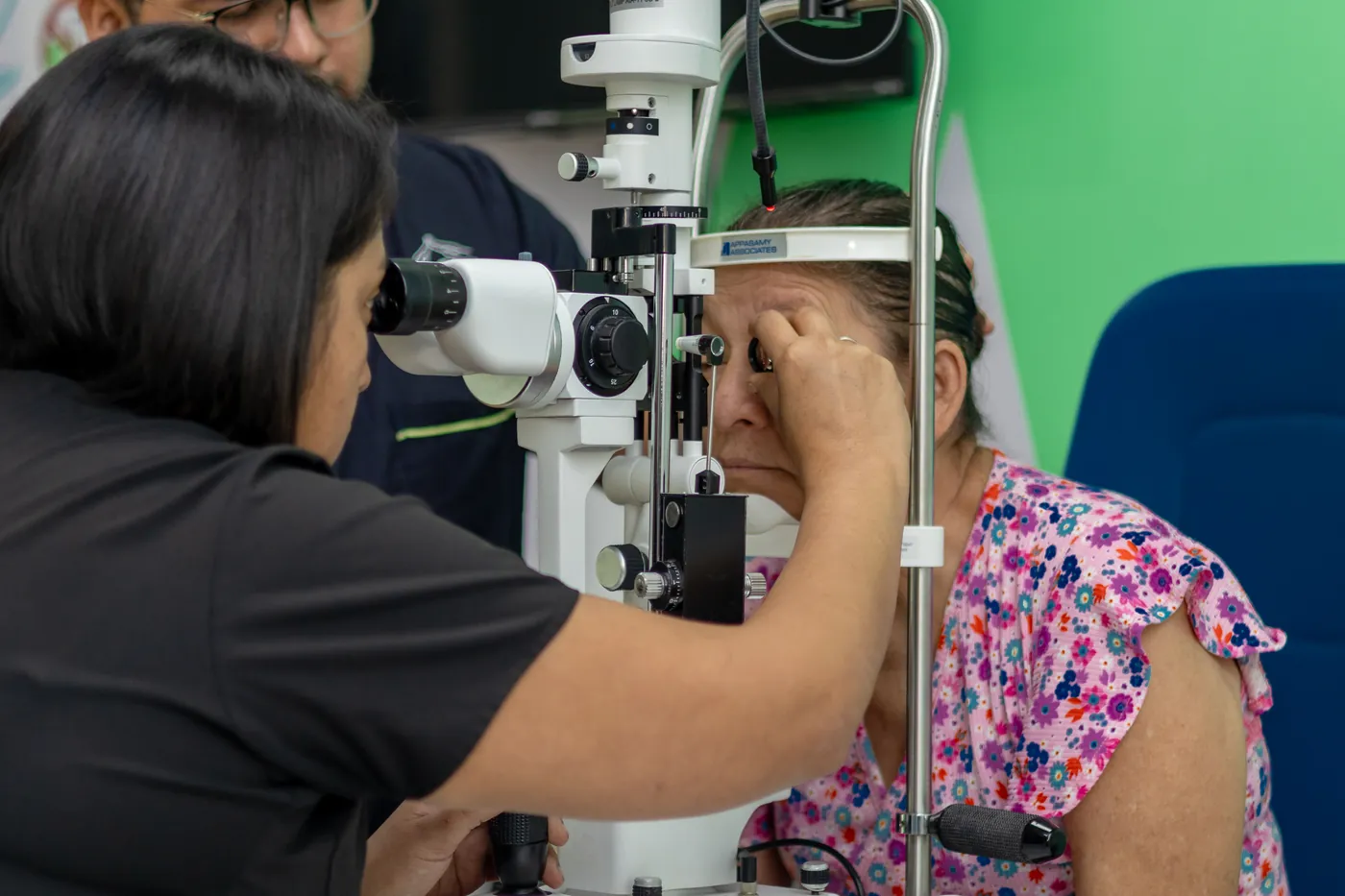 Retinoscopía en consulta