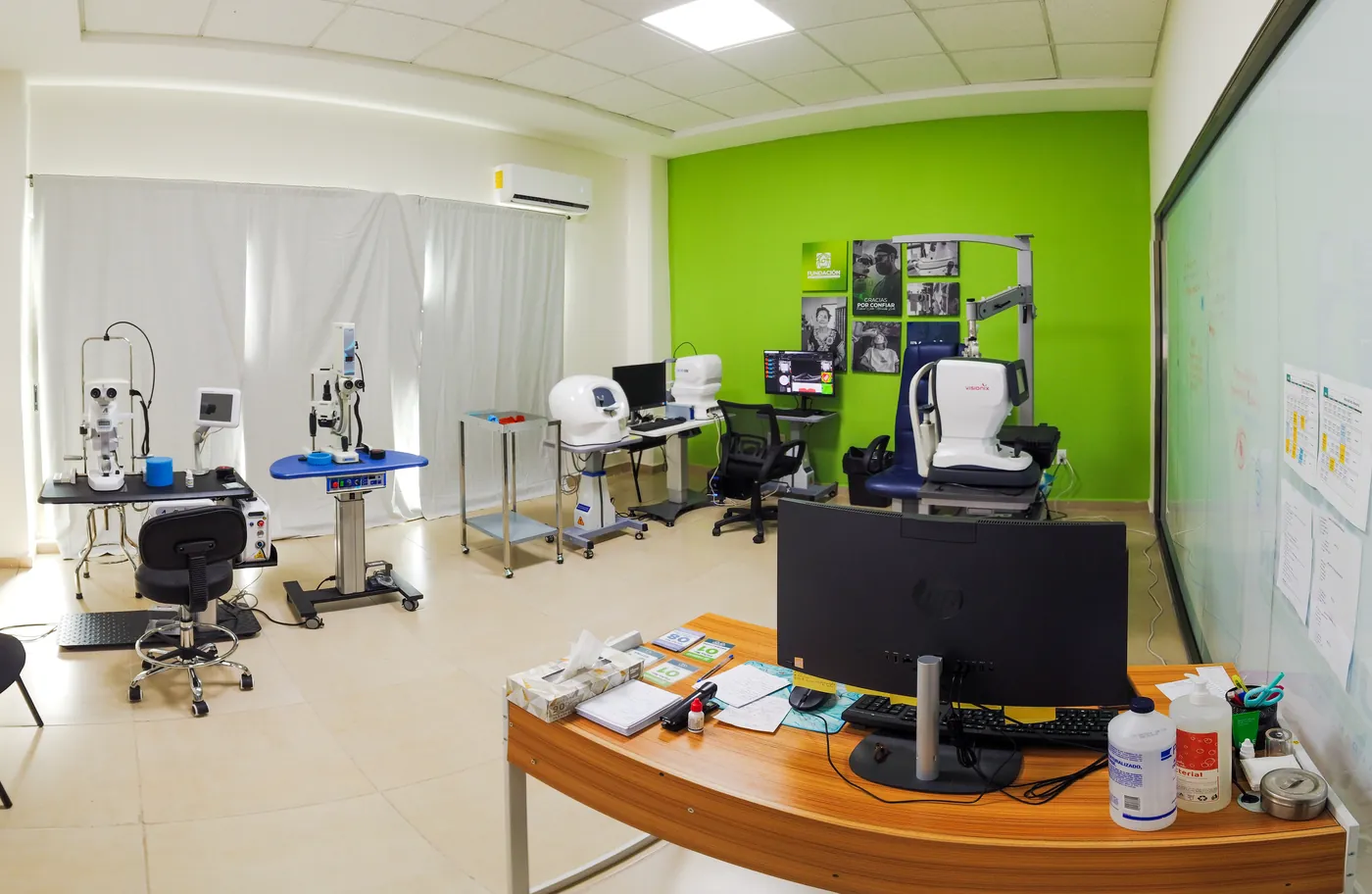 Sala de diagnóstico de la sede Boca del Río