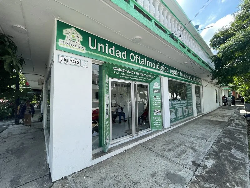 Sede Emilio Carranza — Unidad Oftalmológica región Totonacapan-Nautla
